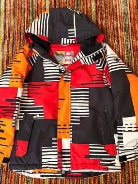 686 Youth Boys Medium Ski Snowboard Jacket Thermal Rating 8 Winter Coat